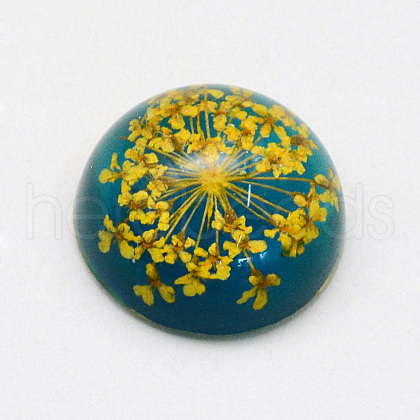 Resin Cabochons RESI-S320-18mm-02-1