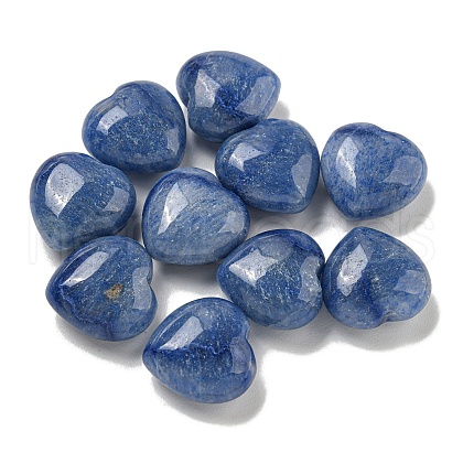 Dyed & Heated Natural Blue Aventurine Beads G-P531-A16-01-1