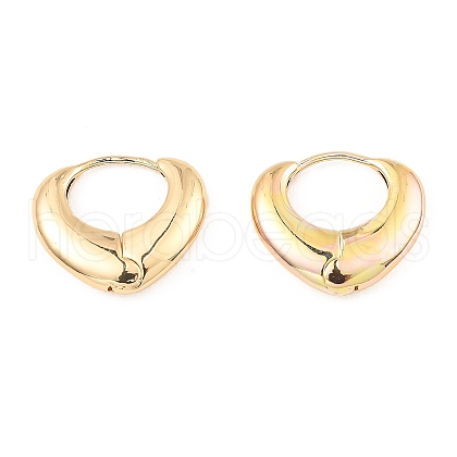 Brass Hoop Earrings EJEW-I289-13KCG-1