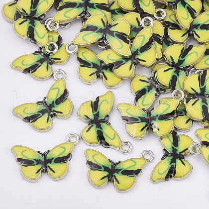 Printed Alloy Pendants PALLOY-R111-22-1