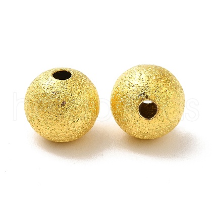 Brass Textured Beads EC225-G-1