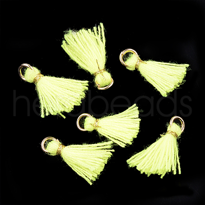 Polycotton(Polyester Cotton) Tassel Pendant Decorations FIND-S281-36-1