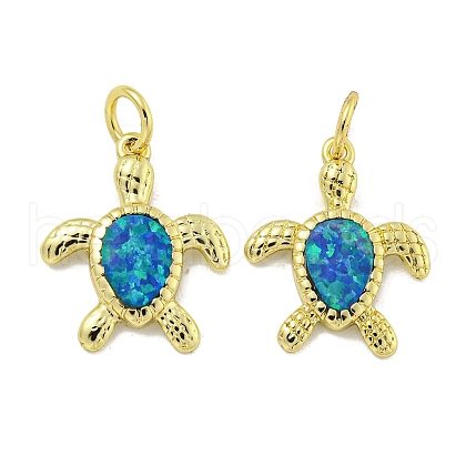Synthetic Opal Pendants X-KK-E114-03G-1