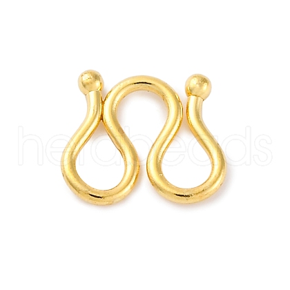 304 Stainless Steel S-Hook Clasps STAS-R157-01G-01-1