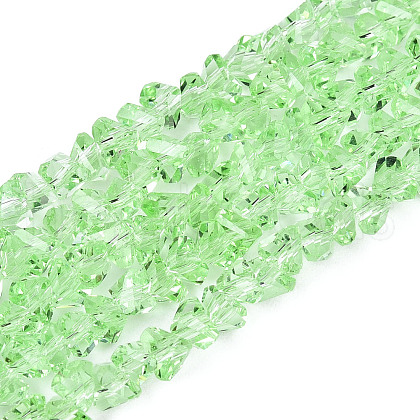Transparent Glass Beads Strands GLAA-N018-4mm-05-1