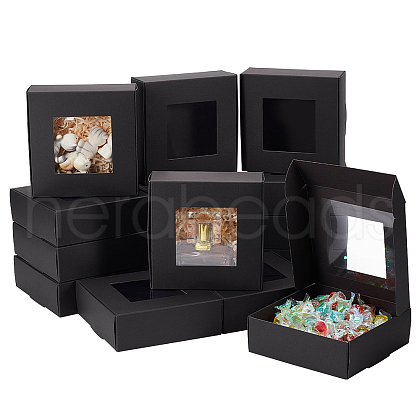 Paper Candy Storage Box CON-WH0084-96A-01-1