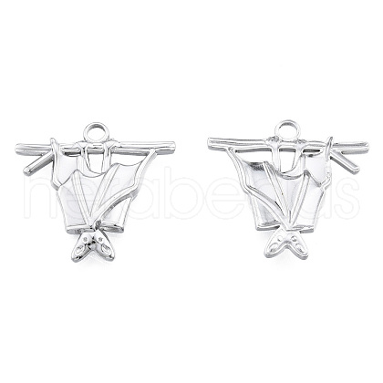 Non-Tarnish 201 Stainless Steel Pendants STAS-N098-266P-1