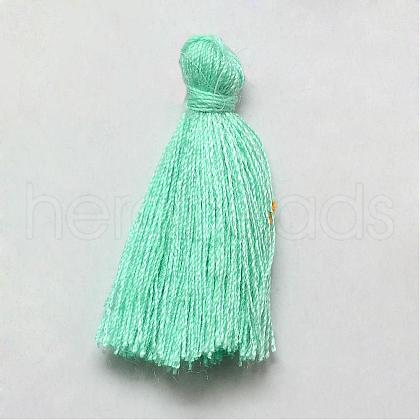 Handmade Polycotton(Polyester Cotton) Tassel Decorations OCOR-Q024-84-1