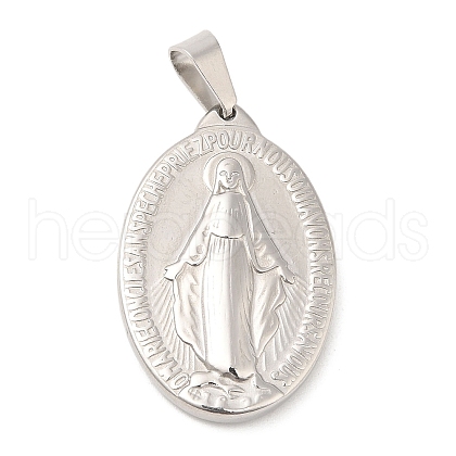Non-Tarnish 304 Stainless Steel Pendants STAS-I121-07P-1
