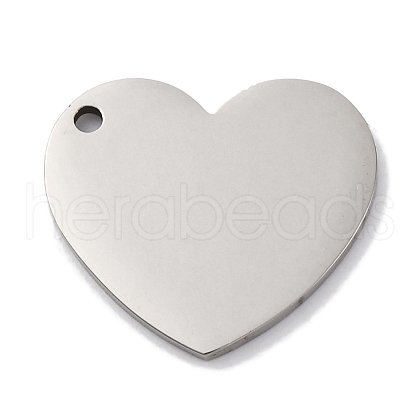 201 Stainless Steel Pendants STAS-Q342-23P-1