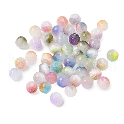 Glass Cat Eye Seed Beads GLAA-V001-6mm-1