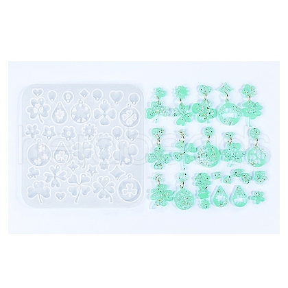 Clover Series DIY Silicone Ornaments Molds SIMO-R012-01C-1