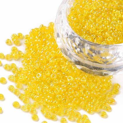 12/0 Grade A Round Glass Seed Beads SEED-Q010-F535-1