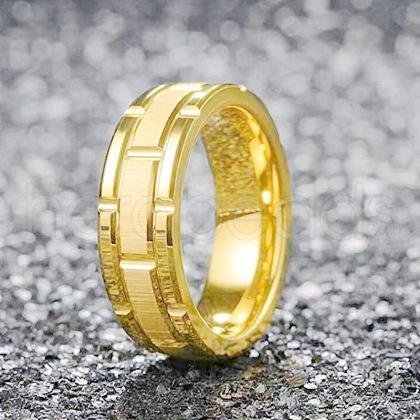 Stainless Steel Finger Rings for Unisex WG511F1-02-1