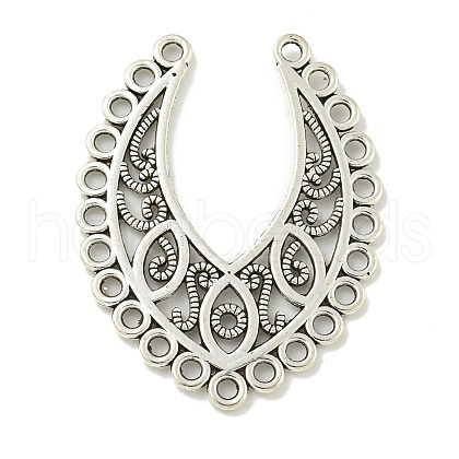 Tibetan Style Alloy ulti-Strand Links FIND-U015-30AS-1