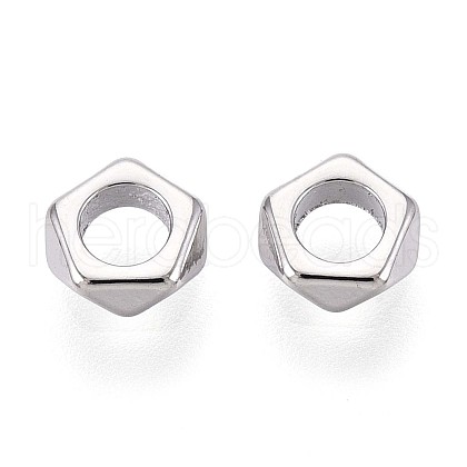 Brass Spacer Beads KK-T075-58P-1