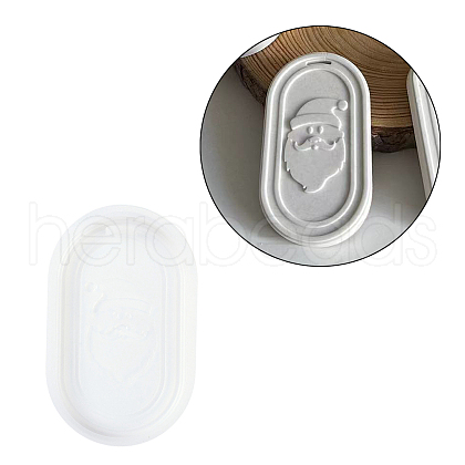Christmas Series Hanging Tag DIY Pendant Decoration Silicone Molds DIY-M057-03B-1