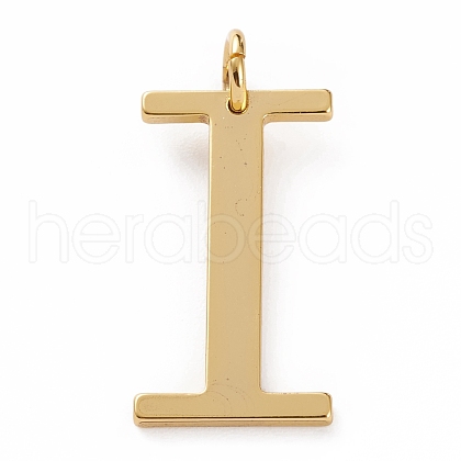 Golden Brass Pendants KK-P194-01G-I-1