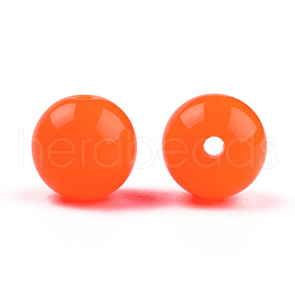 Fluorescent Acrylic Beads X-MACR-R517-8mm-03-1