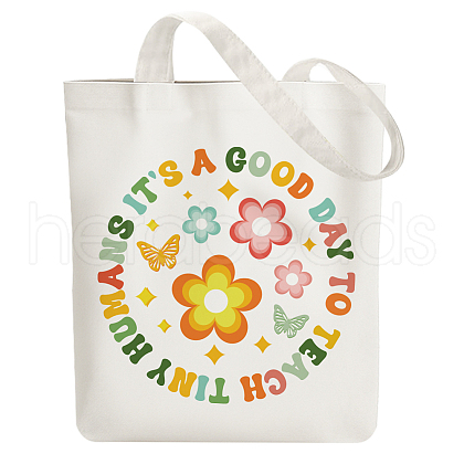 Canvas Women's Tote Bags ABAG-WH0056-007-1