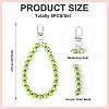 Acrylic Pendant Decorations HJEW-TAC0064-3