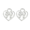 Rack Plating Alloy Pendants PALLOY-D029-09S-RS-1