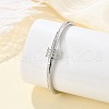 304 Stainless Steel Rhinestone Bangles for Women BJEW-Z092-04P-3