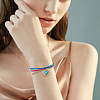 Unicraftale 50Pcs 10 Styles Spring Bracelets TWIR-UN0001-16-6