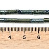 Electroplated Natural Lava Rock Beads Strands G-K388-03A-06-4