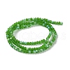 Imitation Jade Glass Beads Strands EGLA-YW0003-19A-09-3