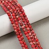 Dyed Natural Regalite/Imperial Jasper/Sea Sediment Jasper Beads Strands G-B124-C04-16-5