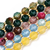 Natural Agate Beads Strands G-T131-82B-1