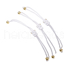 3Pcs 3 Styles Gemstone Braided Bead Bracelets BJEW-JB11146-07-5
