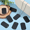 SOFPLATE 25Pcs Aluminum Pendants FIND-SP0002-46A-4