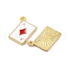 Rack Plating Alloy Charms FIND-M020-05G-03-2