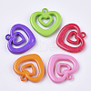 Opaque Acrylic Pendants X-SACR-N008-014-1