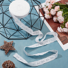 10 Yards Elastic Heart Lace Band SRIB-WH0011-175-5