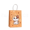 Cat Printed Paper Tote Bags with Handles PW-WG9DBA9-06-1