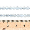 Natural Aquamarine Beads Strands G-P576-4mm-01A-5