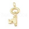 Brass Pendants KK-M327-01B-G-1