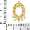 Brass Oval Chandelier Component Links KK-P290-30A-G-3