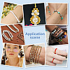   420Pcs 6 Colors Iron Spacer Beads IFIN-PH0002-23-6