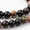 Natural Tourmaline Round Bead Strands G-F269-05-8mm-3