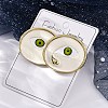 Alloy Stud Earrings EJEW-M075-08G-5