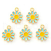 Alloy Enamel Charms ENAM-S121-049B-2