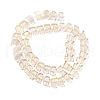 Transparent Glass Beads Strands GLAA-F114-03E-2