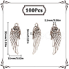 SUNNYCLUE 100Pcs Tibetan Style Alloy Pendants FIND-SC0006-33-2