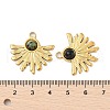 Natural Mixed Gemstone Pendants STAS-F312-04G-3
