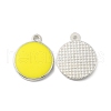 CCB Plastic Enamel Pendants CCB-K009-14P-2