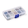 220Pcs 10 Colors Electroplate Glass Beads Strands EGLA-YW0003-26-6